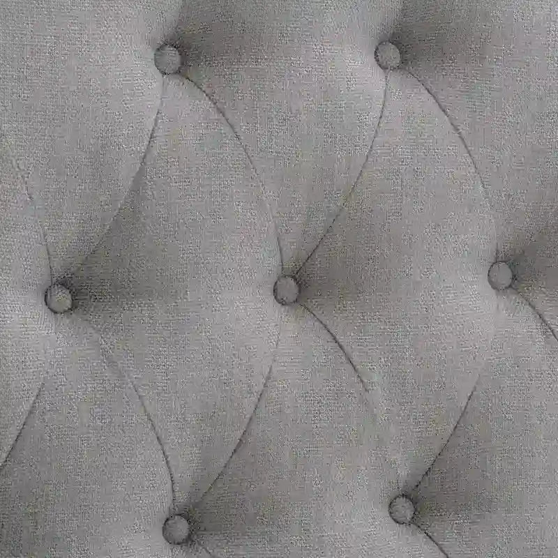 CorLiving Calera Tête de lit à panneau arqué en tissu capitonné diamant - Twin