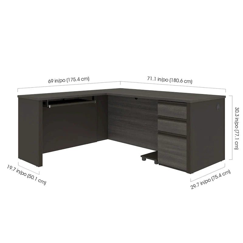Bureau en L Bestar Prestige