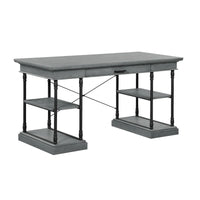 Bureau d'ordinateur/écriture en bois 1 tiroir Corvus Ursula 59