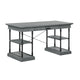 Bureau d'ordinateur/écriture en bois 1 tiroir Corvus Ursula 59