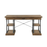 Bureau d'ordinateur/écriture en bois 1 tiroir Corvus Ursula 59