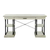 Bureau d'ordinateur/écriture en bois 1 tiroir Corvus Ursula 59
