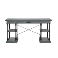 Bureau d'ordinateur/écriture en bois 1 tiroir Corvus Ursula 59