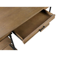Bureau d'ordinateur/écriture en bois 1 tiroir Corvus Ursula 59