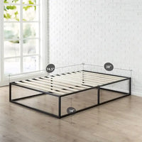 Cadre de lit plateforme Priage by Zinus de 14 pouces