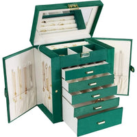 Boîte à bijoux pour femme - 6.8P x 10.6L x 11.4H