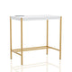 Bureau informatique moderne 30 pouces en acier Belzie avec ports USB par Furniture of America
