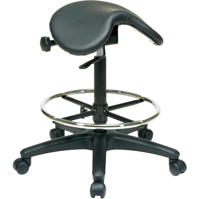 Tabouret selle sans dossier pour dessinateur