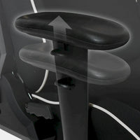 Chaise de gaming ergonomique à dossier haut Porch & Den Banton en cuir reconstitué, tissu et maille