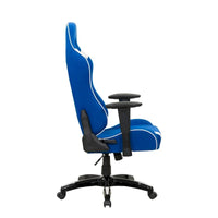 Chaise de gaming ergonomique à dossier haut Porch & Den Banton en cuir reconstitué, tissu et maille