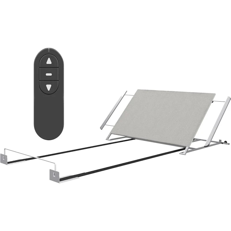 Kit de sommier réglable avec télécommande sans fil - Kit de cadre de lit motorisé léger, installation rapide et facile, support robuste