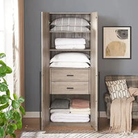 Garde-robe penderie autoportante Manhattan Comfort Lee Modern 1.0