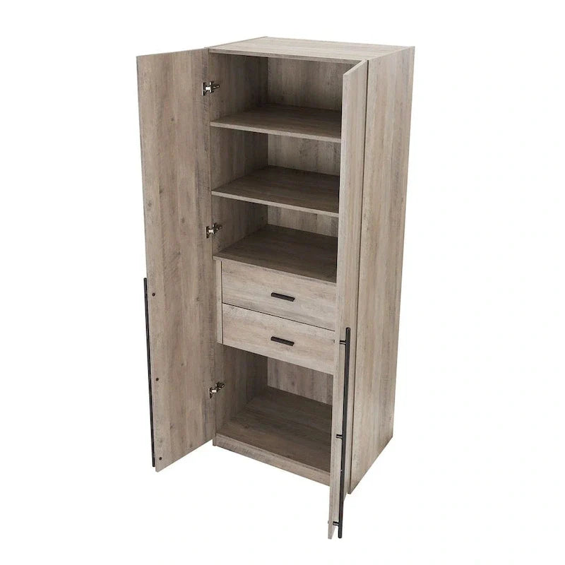 Garde-robe penderie autoportante Manhattan Comfort Lee Modern 1.0