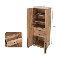Garde-robe penderie autoportante Manhattan Comfort Lee Modern 1.0