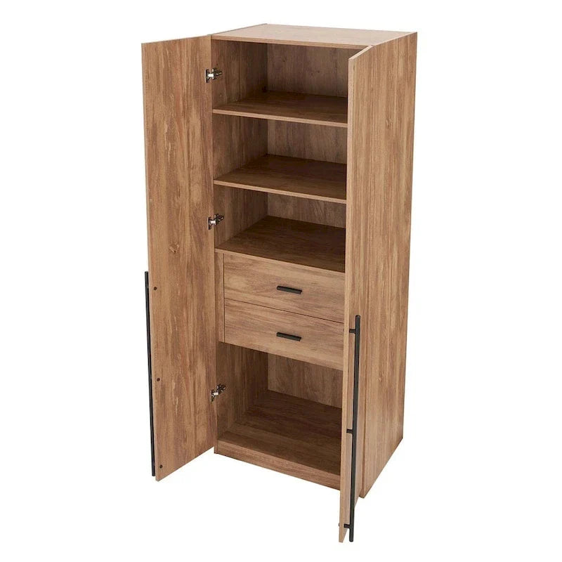 Garde-robe penderie autoportante Manhattan Comfort Lee Modern 1.0