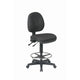 Chaise de dessin ergonomique avec roulettes doubles pour tapis