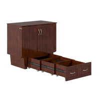 Lit escamotable Sydney Twin avec matelas de 15 cm