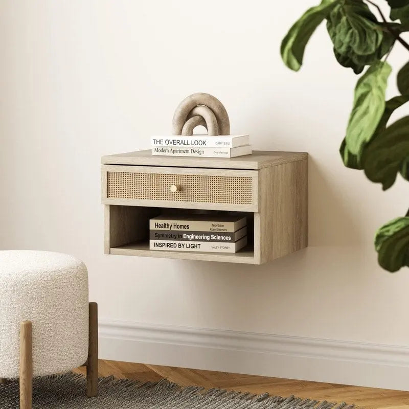 Table de chevet flottante moderne