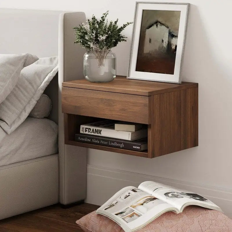Table de chevet flottante moderne