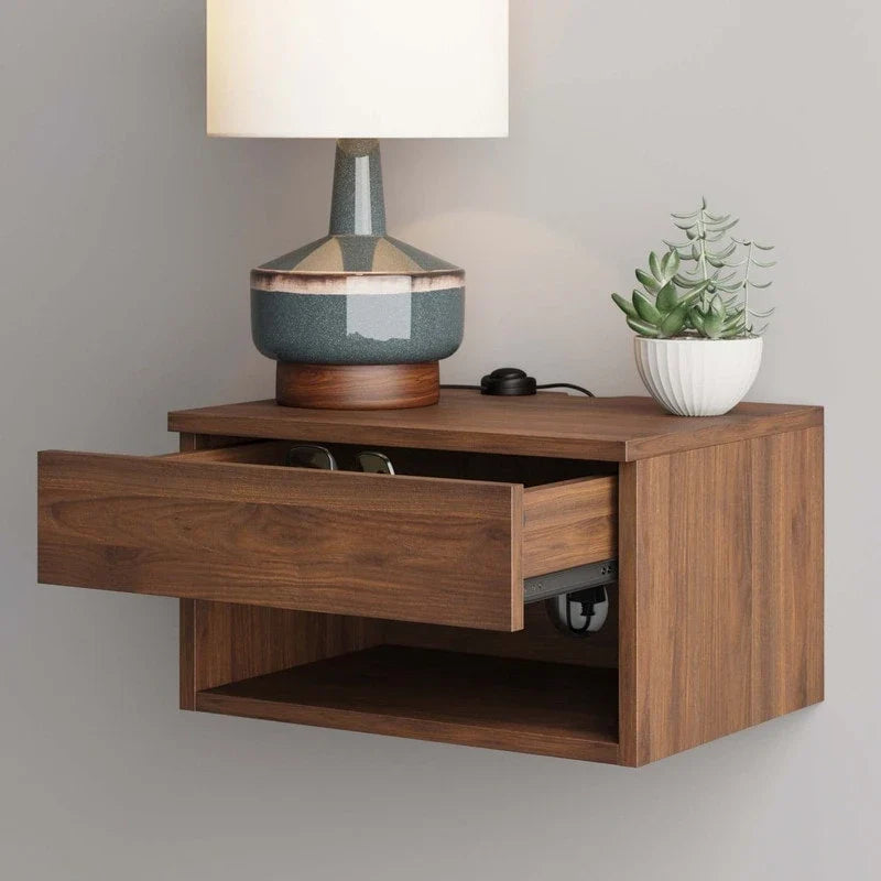 Table de chevet flottante moderne