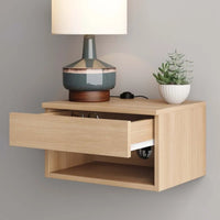 Table de chevet flottante moderne