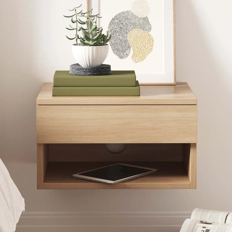 Table de chevet flottante moderne
