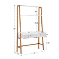 Bureau échelle/appui Lyvia 46 po de large par iNSPIRE Q Modern