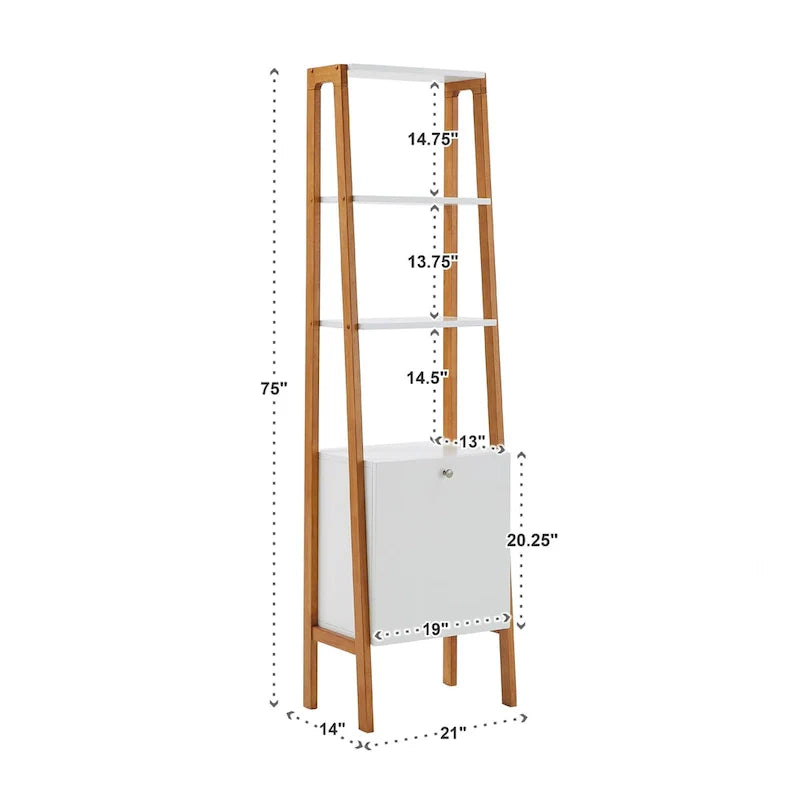 Bureau échelle/appui Lyvia 46 po de large par iNSPIRE Q Modern