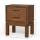 Table de chevet 2 tiroirs Origins par Alpine Nova