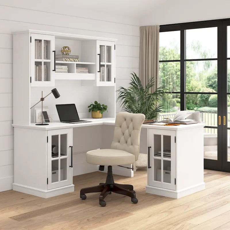 Retour de bureau avec rangement Westbrook 42 pouces par Bush Furniture