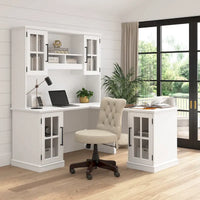 Retour de bureau avec rangement Westbrook 42 pouces par Bush Furniture
