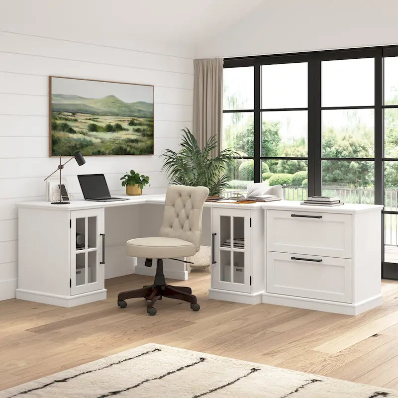 Retour de bureau avec rangement Westbrook 42 pouces par Bush Furniture