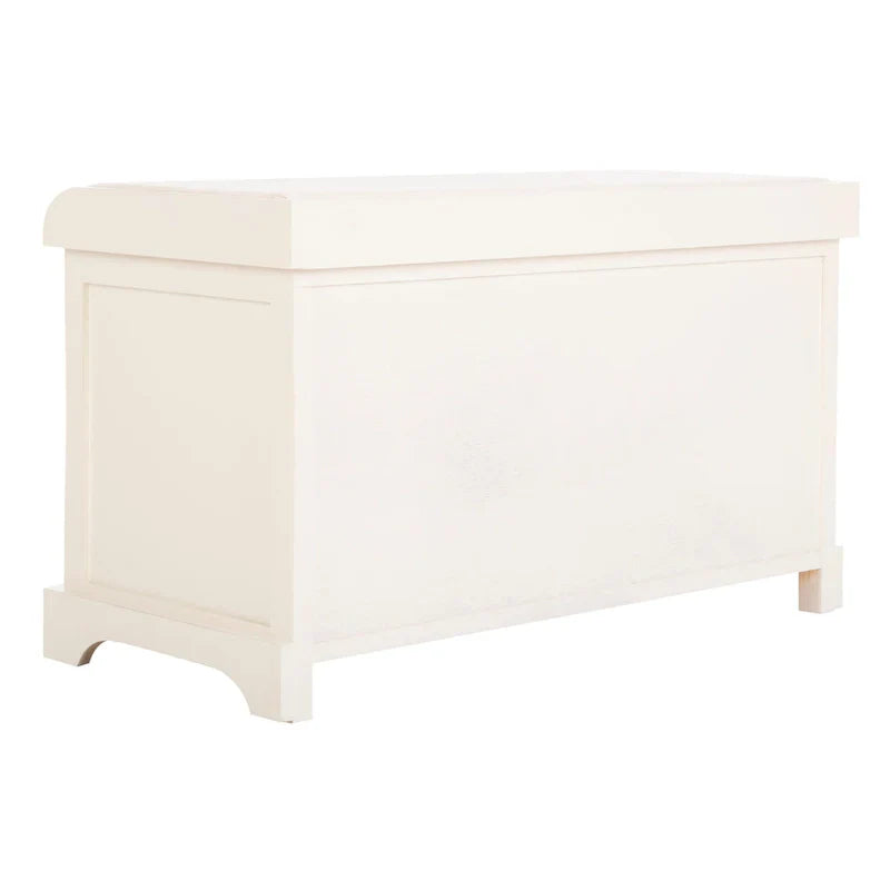 SAFAVIEH Euphemia Banc de rangement tressé marron - 33,5 x 16,1 x 19,9 - 34Lx16Px20H