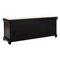 SAFAVIEH Eola Banc de rangement gris/blanc - 47 x 16,1 x 19,9 - 47Wx16Px20H