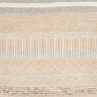 Attia pouf carré patchwork style ferme de 24 pouces