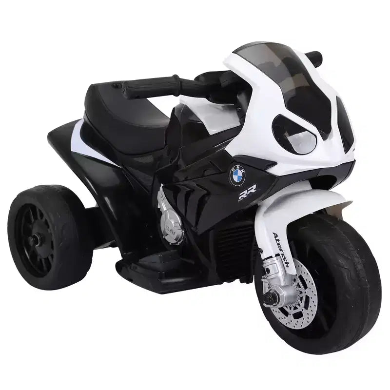 Moto électrique 6 V Aosom pour enfants sous licence BMW, moto pour tout-petits avec phares, musique, moto électrique à 3 roues pour enfants, cadeau pour garçons et filles