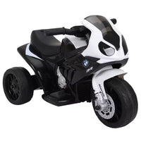 Moto électrique 6 V Aosom pour enfants sous licence BMW, moto pour tout-petits avec phares, musique, moto électrique à 3 roues pour enfants, cadeau pour garçons et filles