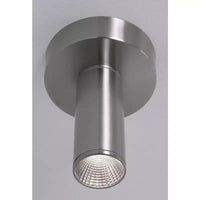 AFX Beverly 1 - Plafonnier encastré 1 lumière en nickel satiné