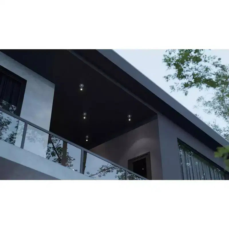 AFX Beverly 1 - Plafonnier encastré 1 lumière en nickel satiné