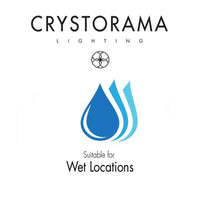Crystorama Lighting Glacier Lampadaire 1 lumière Noir charbon de bois