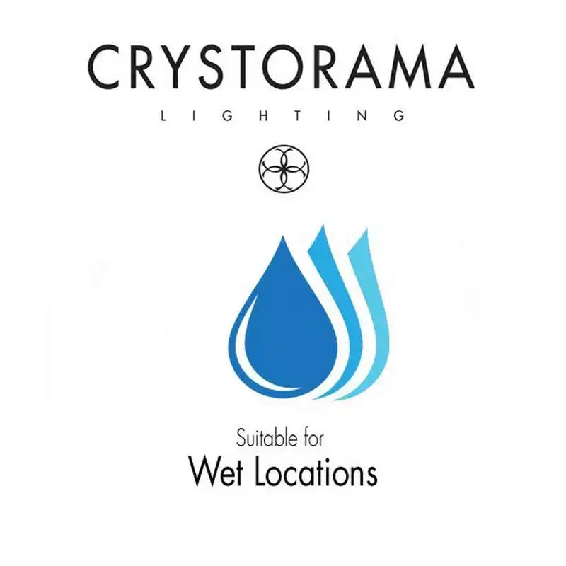 Crystorama Lighting Glacier Lampadaire 1 lumière Noir charbon de bois