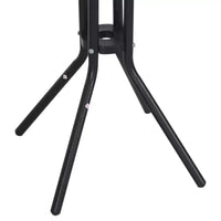 Outsunny Ensemble bistrot 3 pièces hauteur bar pour 2, Table de pub de patio ronde 2 chaises de bar au design confortable et construction durable