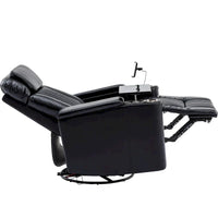 Fauteuil inclinable motorisé de cinéma maison multifonctionnel pivotant à 270°