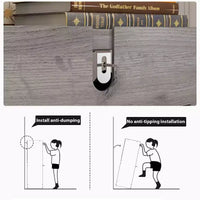 Meuble à chaussures d'entrée Famapy avec 2 tiroirs basculants