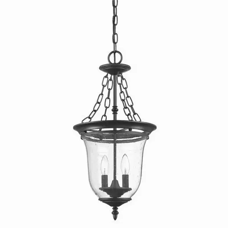 Plafonnier Belle 3 lumières d'Acclaim Lighting - Noir mat