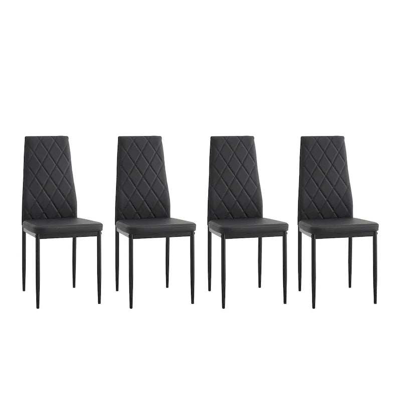 Ensemble de salle à manger 5 pièces, table et chaises de salle à manger