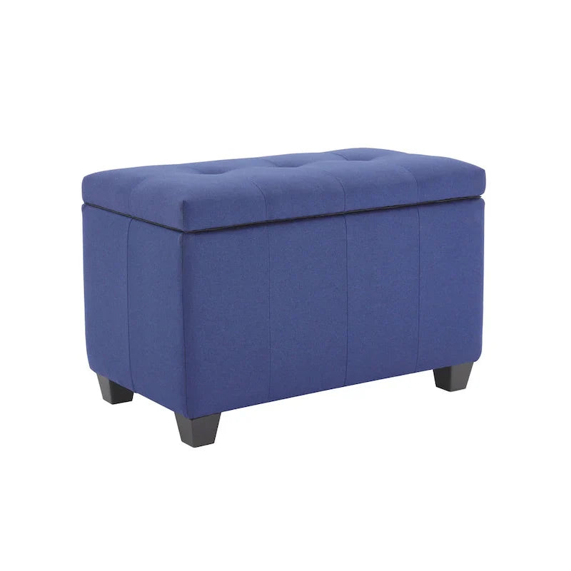 Porthos Home Vivi banc de rangement en tissu à dessus basculant