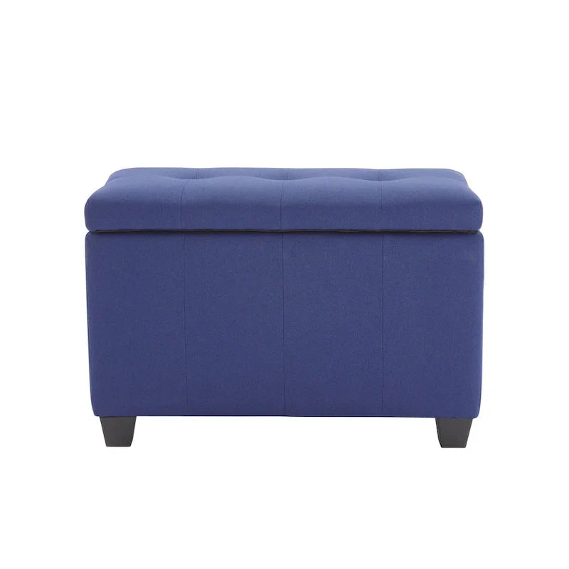 Porthos Home Vivi banc de rangement en tissu à dessus basculant