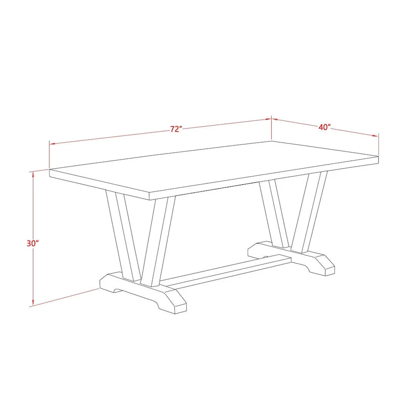 Ensemble de cuisine East West Furniture - une table à manger et des chaises en tissu de lin crème, blanc lin (options de pièces)