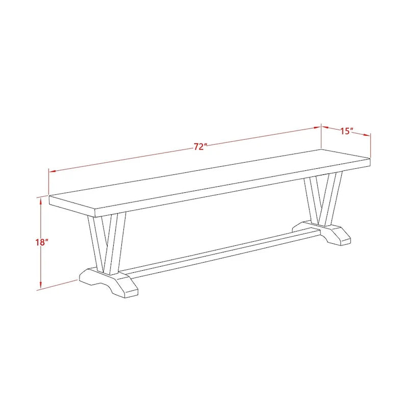 Ensemble de cuisine East West Furniture - une table à manger et des chaises en tissu de lin crème, blanc lin (options de pièces)